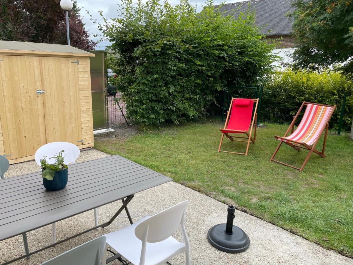 Jolie Maison Avec Jardin Honfleur Eksteriør bilde